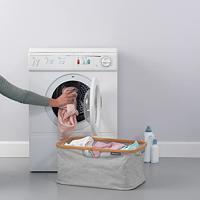 Brabantia Opvouwbare Wasmand 40L Grijs - thumbnail