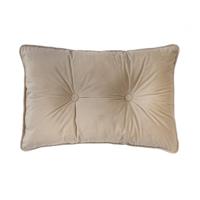 Tiseco Home Studio Sierkussen 2 Knopen Kleur: Taupe - thumbnail