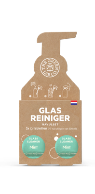 The Green Lab Co. Navul Set Glasreiniger Tabletten Munt The Green Lab Co. Navul Set Glasreiniger Tabletten Munt