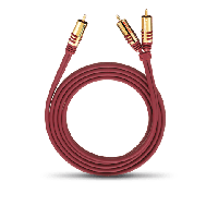 Oehlbach: NF Y-Sub 800 Subwooferkabel 8,0 meter - Rood - thumbnail