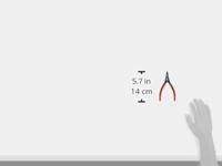 Knipex Borgveertang buitenr. recht 10-25 mm - 49 11 A1 SB 4911A1SB - thumbnail