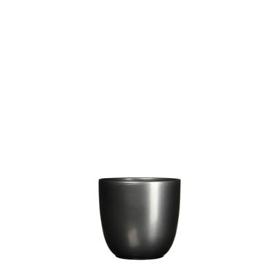 Bloempot Pot rond es/9 tusca 9 x 10 cm antraciet Mica - Mica decorations Bloempot Pot rond es/9 tusca 9 x 10 cm antraciet Mica - Mica decorations