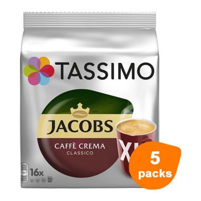 Tassimo - Caffè Crema Classico XL - 5x 16 T-Discs Tassimo - Caffè Crema Classico XL - 5x 16 T-Discs