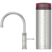 Quooker Classic Fusion Round Keukenkraan Set - Kokend Warm- en Koud Water - RVS - Inclusief PRO3 Reservoir - thumbnail