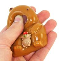 Jono Toys Pinch family - squishy capybara - thumbnail