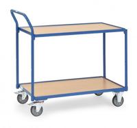 Fetra 2740 Tafelwagen Staal Poedercoating Laadvermogen (max.): 250 kg Stralend blauw (RAL 5007) - thumbnail