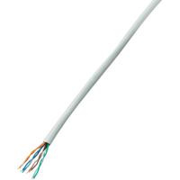 Conrad Components 608692 Netwerkkabel CAT 5e U/UTP 4 x 2 x 0.14 mm² Wit 100 m - thumbnail