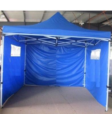 Partytent Easy Up 3 x 3 meter met zijwanden Blauw Partytent Easy Up 3 x 3 meter met zijwanden Blauw