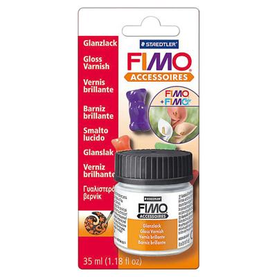 Fimo vernis transparant glans, 35 ml