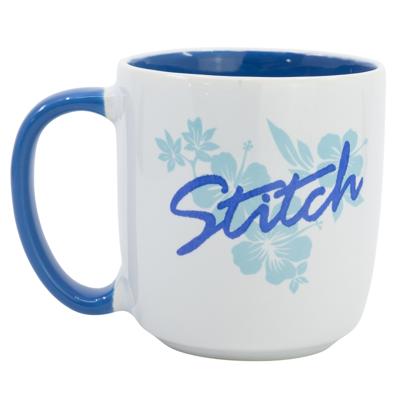 Lilo & Stitch Mug Stitch pink Flowers 385 ml