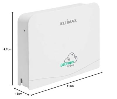 Edimax AI-1001W V3 temperatuur- & luchtvochtigheidssensor Buiten Temperatuur- & vochtigheidssensor Vrijstaand Draadloos Edimax AI-1001W V3 temperatuur- & luchtvochtigheidssensor Buiten Temperatuur- & vochtigheidssensor Vrijstaand Draadloos