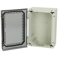 Fibox NEO ABS 322215 T 4811000 Wandbehuizing 220 x 320 x 150 Polycarbonaat Corrosiebestendig Grijs-wit (RAL 7035) 1 stuk(s) - thumbnail