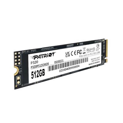 Patriot Memory P320 512 GB M.2 PCI Express 3.0 NVMe Patriot Memory P320 512 GB M.2 PCI Express 3.0 NVMe