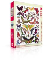 New York Puzzle Company Butterflies~Papillons - 1000 stukjes - thumbnail