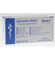 Romed Alcoholdoekjes 100 Stuks - thumbnail