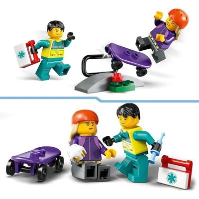 LEGO City 60451 Reddingsambulance - Bouwspeelgoed voor een jongen van 5 jaar - thumbnail