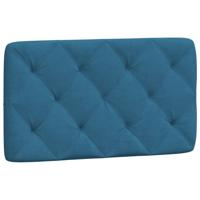 Bedframe met LED zonder matras fluweel blauw 90x200 cm - thumbnail