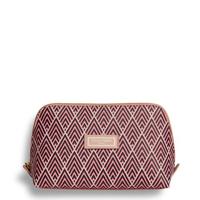Otis Batterbee The Beauty Makeup Bag L Cerise Deco - thumbnail