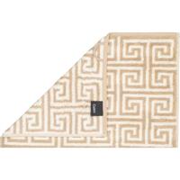 Cawö Cawo Noblesse Elegance Allover print Washandje 16/22 sand - thumbnail