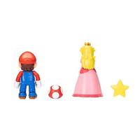 Super Mario figuren mario en peach - thumbnail