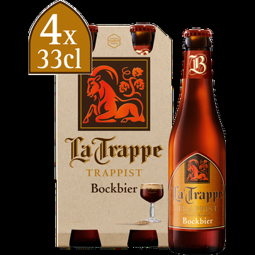 La Trappe Bock Bier 4x330ML bij Jumbo