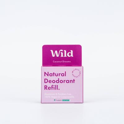 Wild Deodorant - Coconut/Vanilla - Navulling