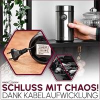 Profi Cook PC-KSW 1216 501216 Koffiemolen RVS Slagmessen - thumbnail