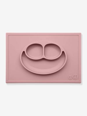 Alles-in-één Happy-placemat met bordje van EZPZ van siliconen roze Alles-in-één Happy-placemat met bordje van EZPZ van siliconen roze