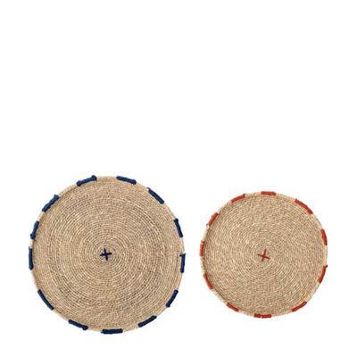 Bloomingville placemat (set van 2) (Ø25,5 cm) Bloomingville placemat (set van 2) (Ø25,5 cm)