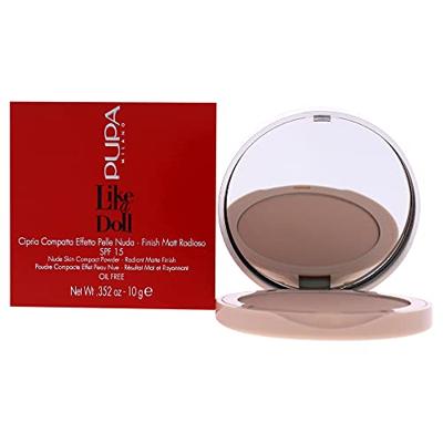 PUPA Like A Doll Nude Skin Compact Powder Sublime Nude 10gr PUPA Like A Doll Nude Skin Compact Powder Sublime Nude 10gr