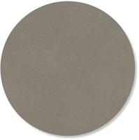 LIND DNA - Glass Mat Circle - Onderzetter 10cm Nupo Flint Grey - thumbnail