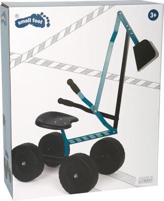 Small Foot - graafmachine met wielen blauw