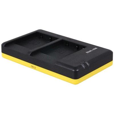 Duo oplader voor 2 camera accu's Panasonic DMW-BCG10