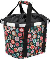 RIXEN & KAUL shoppertas "bikebasket" shop.bag r&k bikebasket happy flowers - thumbnail