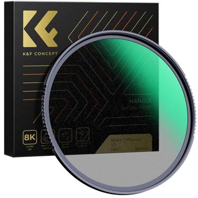 K&F Concept 1/2 Black Mist Filter Nano X - 82mm K&F Concept 1/2 Black Mist Filter Nano X - 82mm