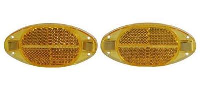 Spaakreflectorset Spanninga ovaal (2 stuks)