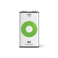 GP Batteries ReCyko Pro GPRCK20R8H150C1 huishoudelijke batterij Oplaadbare batterij 9V Nikkel-Metaal - thumbnail