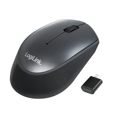 LogiLink ID0160 Muis Radiografisch Optisch Zwart 3 Toetsen 1200 dpi LogiLink ID0160 Muis Radiografisch Optisch Zwart 3 Toetsen 1200 dpi