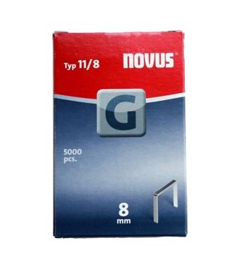 Novus Vlakdraad nieten G 11/8mm | | 5000 stuks - 042-0528 042-0528