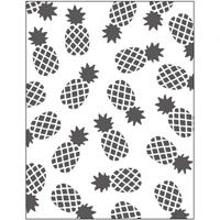 Creativ Company Embossing folder , ananas, afm 11x14 cm, dikte 2 mm, 1 stuk - thumbnail