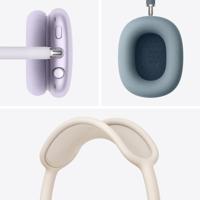 Apple AirPods Max draadloze koptelefoon, actieve ruisonderdrukking van pro niveau, transparantiemodus, persoonlijke ruimtelijke audio, opladen via USB C, Bluetooth-koptelefoon voor iPhone, Middernacht - thumbnail
