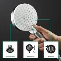 Regendouche set HansGrohe Vernis Shape Showerpipe 230 1 Jet Reno E Chroom - thumbnail