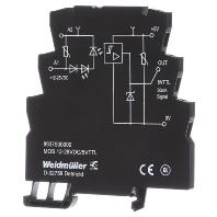 Weidmüller Halfgeleiderrelais 8937940000 10 A Schakelspanning (max.): 33 V/DC 1 stuk(s) - thumbnail
