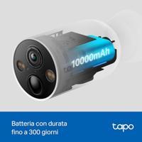 Tapo C425 Outdoor camera accu, 4-pack | bewakingscamera voor buiten met magnetische basis, 2K resolutie, wifi, 10.000 mAh-batterij, 150 ° FOV, geen hub nodig, ondersteunt zonnepaneel, Alexa-compatibel - thumbnail