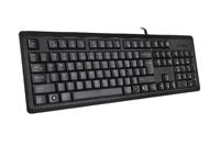 A4Tech KR-92 toetsenbord Universeel USB QWERTY Engels Zwart - thumbnail