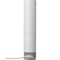 Gubi Unbound H80 Vloerlamp - Grijs marmer & Canvas wit - thumbnail