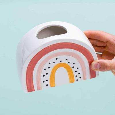 Vrolijke regenboog vaas Vrolijke regenboog vaas