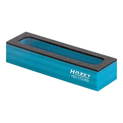 HAZET Zachtschuiminleg · met vakken voor kleine onderdelen 163-172X50 · L x B x H: 172 mm x 50 mm x 33 mm HAZET Zachtschuiminleg · met vakken voor kleine onderdelen 163-172X50 · L x B x H: 172 mm x 50 mm x 33 mm