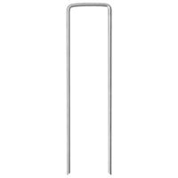 Grondharingen 25 st U-vormig 15x3,5 cm gegalvaniseerd staal - thumbnail