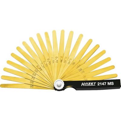 HAZET Voelermaat 2147MS - Lengte: 106 mm - 0,05 - 1,0 HAZET Voelermaat 2147MS - Lengte: 106 mm - 0,05 - 1,0